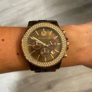 Michael Kors Tortoise Watch